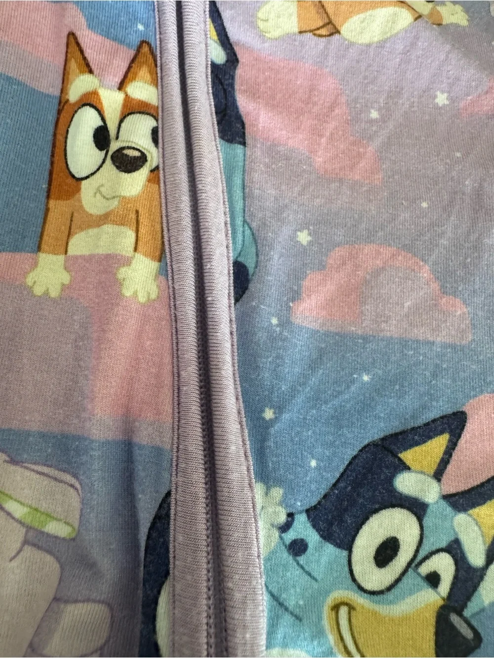 Little Sleepies Bluey Shorty Romper - 2T never worn